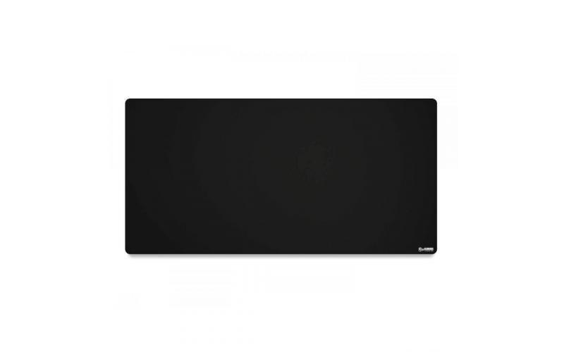 Glorious Extended Pro Gaming Black Smooth Cloth & Anti-Slip Rubber Base Mouse pad, Stitched Edges | 27 x 91cm